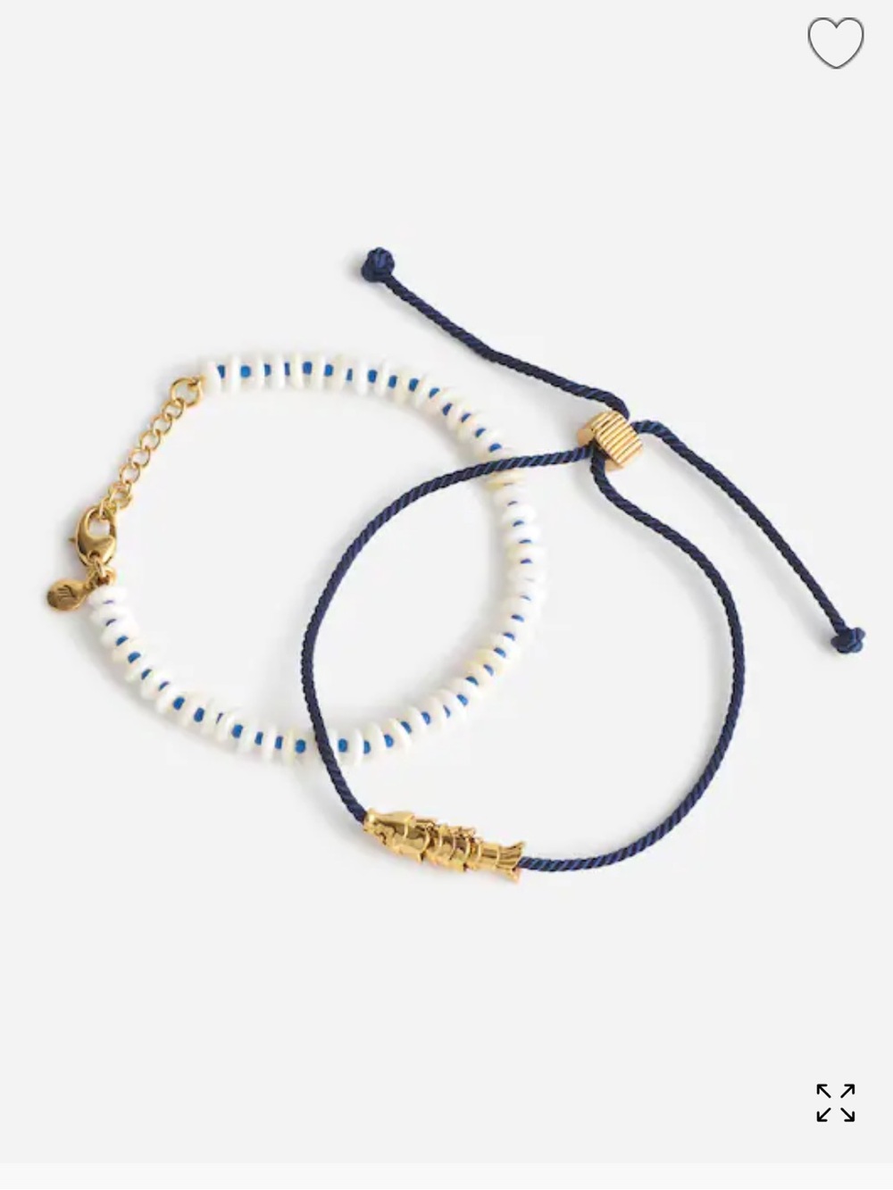 NWOT Madewell Shell Beaded Bracelet - Picture 5 of 5